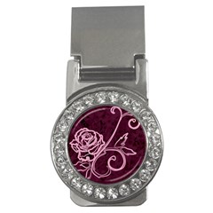 Rose Money Clip (cz)