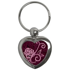 Rose Key Chain (heart)