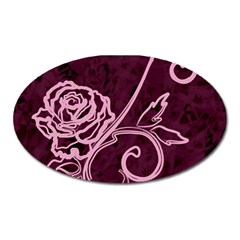 Rose Magnet (oval) by uniquedesignsbycassie