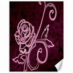 Rose Canvas 12  X 16  (unframed)