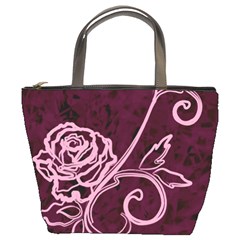 Rose Bucket Handbag