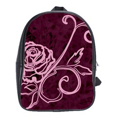 Rose School Bag (large)