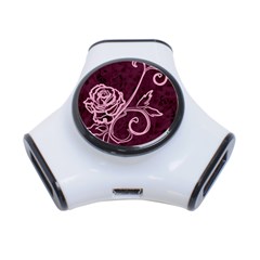 Rose 3 Port Usb Hub