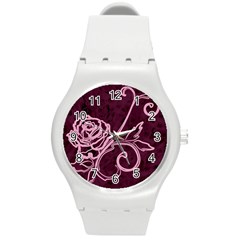 Rose Plastic Sport Watch (medium)