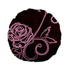 Rose 15  Premium Round Cushion 