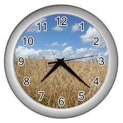 Gettysburg 1 068 Wall Clock (silver)