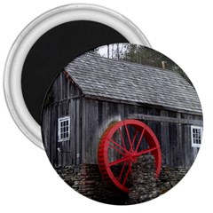 Vermont Christmas Barn 3  Button Magnet