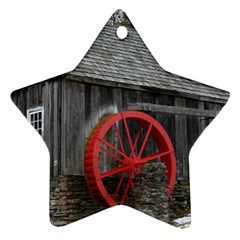 Vermont Christmas Barn Star Ornament (two Sides) by plainandsimple