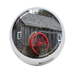 Vermont Christmas Barn 4-port Usb Hub (two Sides)