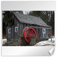 Vermont Christmas Barn Canvas 12  X 12  (unframed)