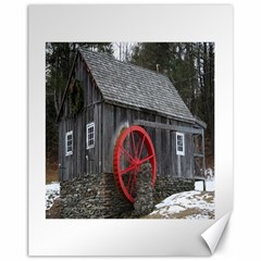 Vermont Christmas Barn Canvas 11  X 14  (unframed) by plainandsimple