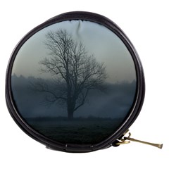 Foggy Tree Mini Makeup Case by plainandsimple