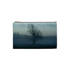 Foggy Tree Cosmetic Bag (small)