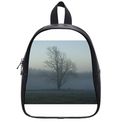 Foggy Tree School Bag (small) by plainandsimple