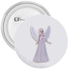 Beautiful Fairy Nymph Faerie Fairytale 3  Button by goldenjackal