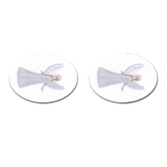 Beautiful Fairy Nymph Faerie Fairytale Cufflinks (oval) by goldenjackal