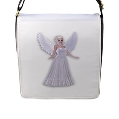 Beautiful Fairy Nymph Faerie Fairytale Flap Closure Messenger Bag (large) by goldenjackal