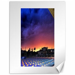 Storm Sunset Canvas 12  X 16  (unframed)