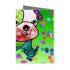 Pug Mini Greeting Card (8 Pack) by Siebenhuehner