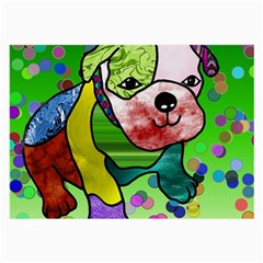 Pug Glasses Cloth (large, Two Sided) by Siebenhuehner