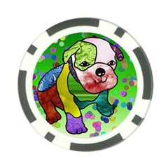 Pug Poker Chip by Siebenhuehner