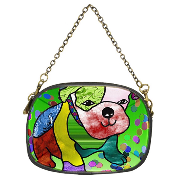 Pug Chain Purse (Two Sided) 