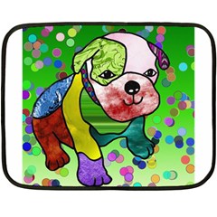 Pug Mini Fleece Blanket (two Sided) by Siebenhuehner