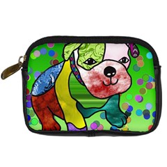 Pug Digital Camera Leather Case