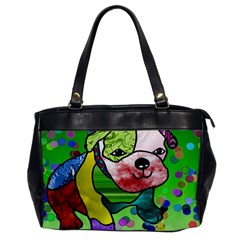 Pug Oversize Office Handbag (one Side)