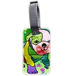 Pug Luggage Tag (Two Sides) Back