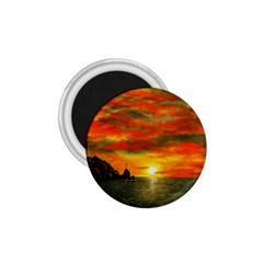 Alyssa s Sunset By Ave Hurley Artrevu - 1 75  Magnet