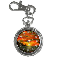 Alyssa s Sunset By Ave Hurley Artrevu - Key Chain Watch