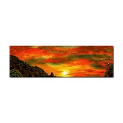 Alyssa s Sunset By Ave Hurley Artrevu - Sticker (bumper)