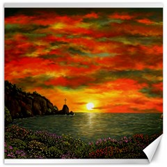 Alyssa s Sunset By Ave Hurley Artrevu - Canvas 20  X 20  by ArtRave2