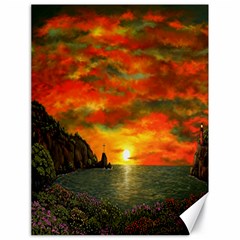 Alyssa s Sunset By Ave Hurley Artrevu - Canvas 18  X 24 