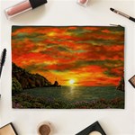 Alyssa s Sunset by Ave Hurley ArtRevu - Cosmetic Bag (XL) Back