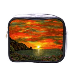 Alyssa s Sunset By Ave Hurley Artrevu - Mini Toiletries Bag (one Side) by ArtRave2