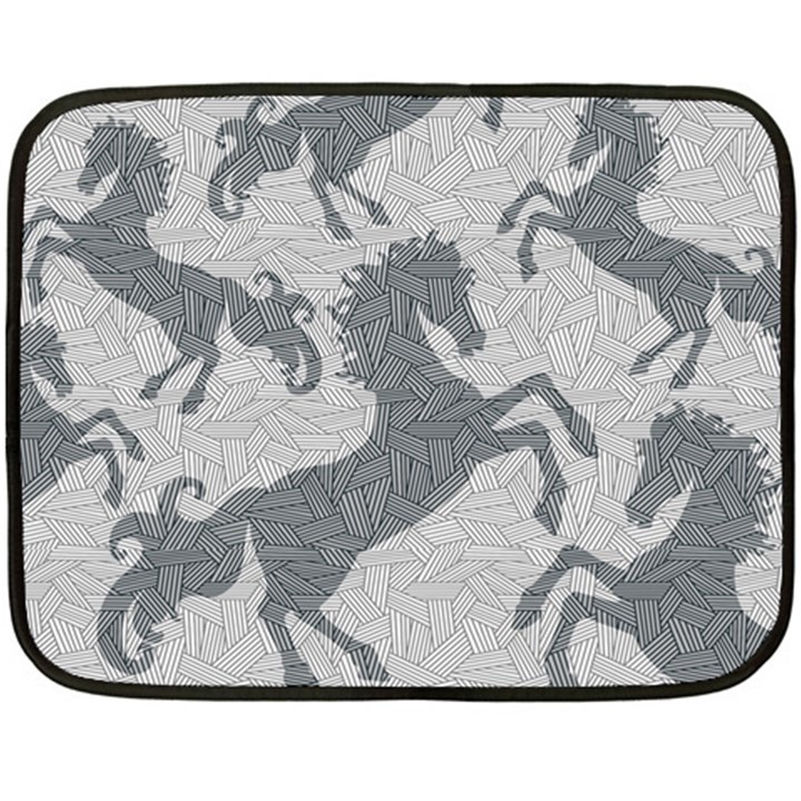 Year of the HORSE II Mini Fleece Blanket (Two Sided)