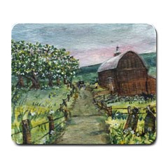  amish Apple Blossoms  By Ave Hurley Of Artrevu   Large Mousepad by ArtRave2