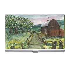  amish Apple Blossoms  By Ave Hurley Of Artrevu   Business Card Holder by ArtRave2