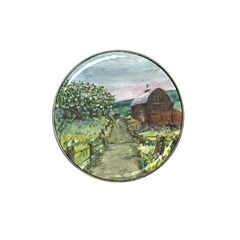  amish Apple Blossoms  By Ave Hurley Of Artrevu   Hat Clip Ball Marker (10 Pack) by ArtRave2