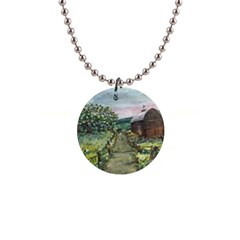  amish Apple Blossoms  By Ave Hurley Of Artrevu   1  Button Necklace