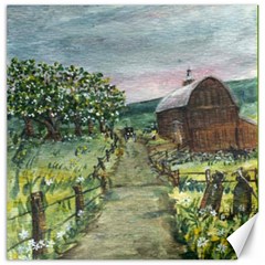  amish Apple Blossoms  By Ave Hurley Of Artrevu   Canvas 16  X 16  by ArtRave2