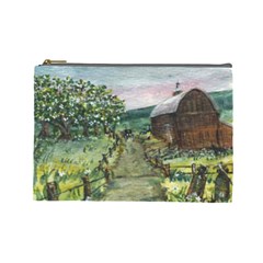  amish Apple Blossoms  By Ave Hurley Of Artrevu   Cosmetic Bag (large) by ArtRave2