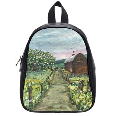  amish Apple Blossoms  By Ave Hurley Of Artrevu   School Bag (small) by ArtRave2