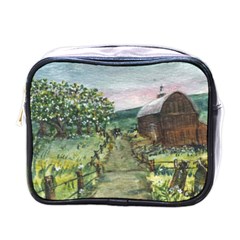  amish Apple Blossoms  By Ave Hurley Of Artrevu   Mini Toiletries Bag (one Side) by ArtRave2