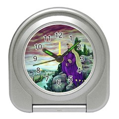 Jesus Overlooking Jerusalem - Ave Hurley - Artrave - Desk Alarm Clock by ArtRave2