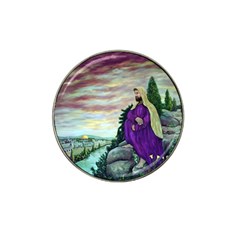 Jesus Overlooking Jerusalem - Ave Hurley - Artrave - Golf Ball Marker (for Hat Clip) by ArtRave2