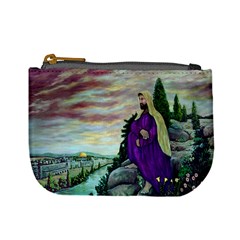 Jesus Overlooking Jerusalem - Ave Hurley - Artrave - Coin Change Purse by ArtRave2