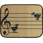 Octave dodos Mini Fleece Blanket (Single Sided) 35 x27  Blanket